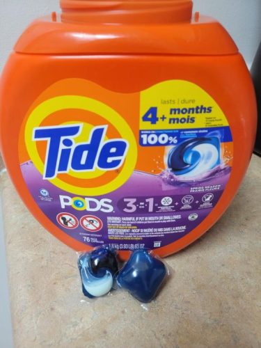 Tide PODS Laundry Detergent Soap Pods. Spring Meadow. 81 count photo review