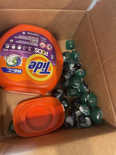Click to view full screen Tide PODS Laundry Detergent Soap Pods. Spring Meadow. 81 count photo review